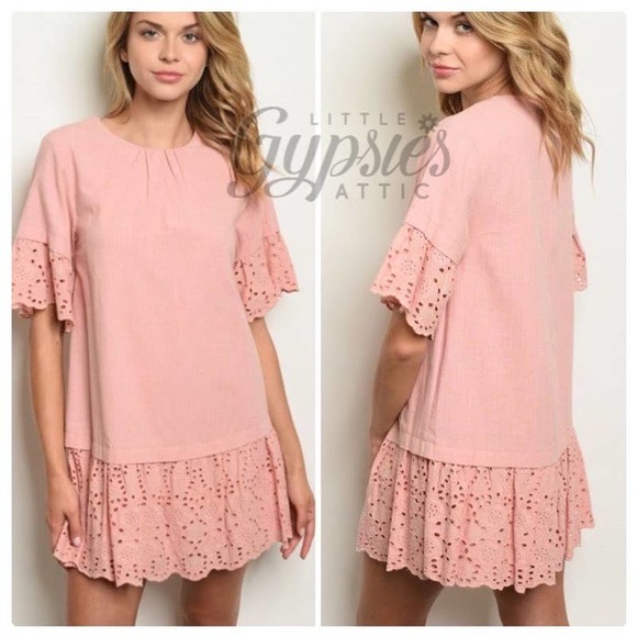 It's all Blush Tunic Dress - Picture 3 of 10